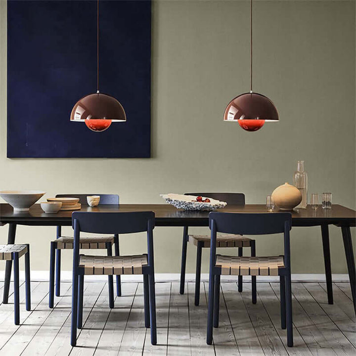 LED Pendelarmatur i urtepotte design til soveværelset