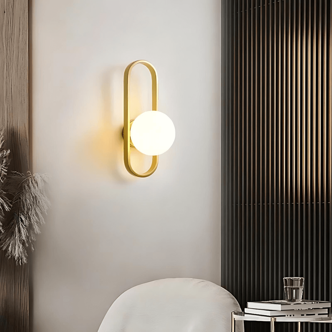 Moderne LED Glas Væglampe Camille til Hjemmet