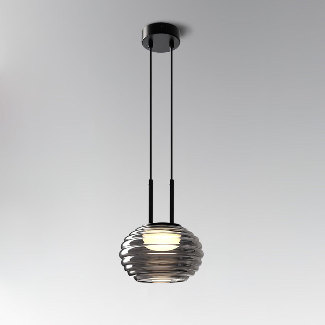 Moderne Halo Pendelophæng, 3-flamme