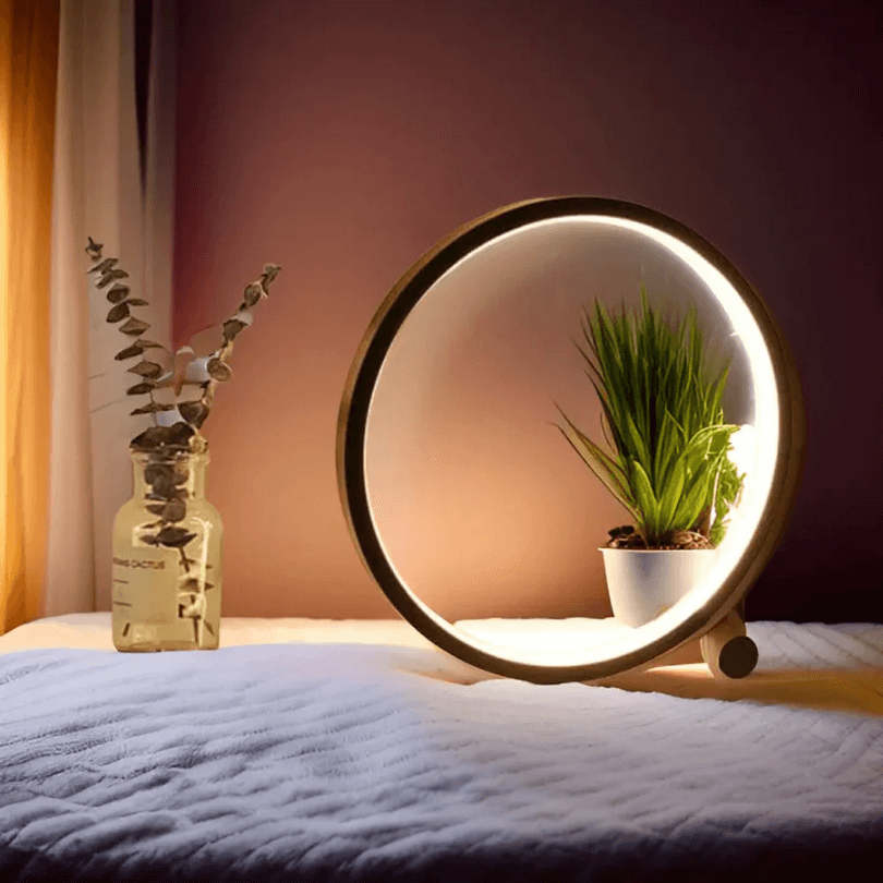 Dæmpbar LED-bordlampe, moderne natlys