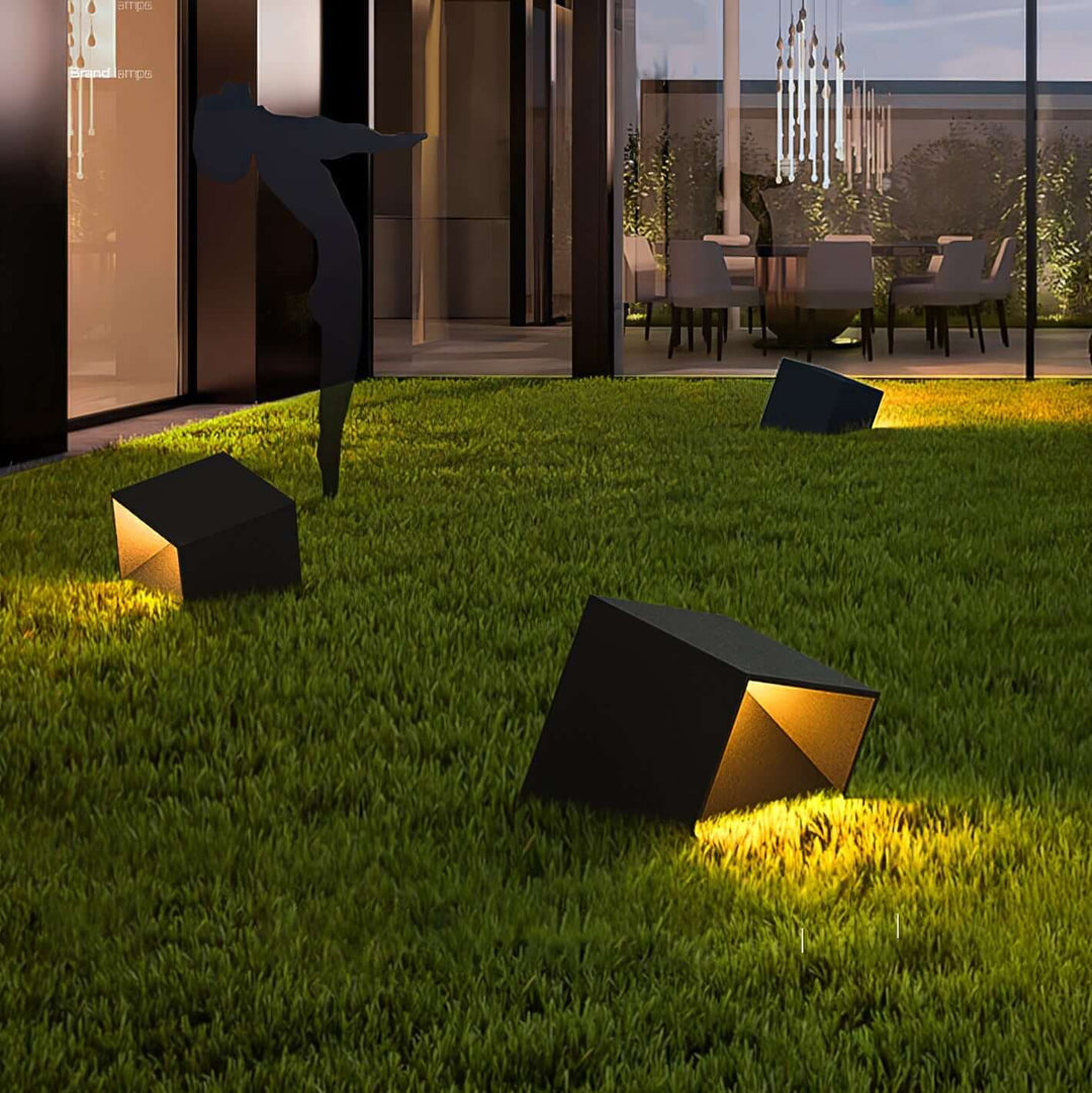 LED Solar Udendørs Havekubelys IP65