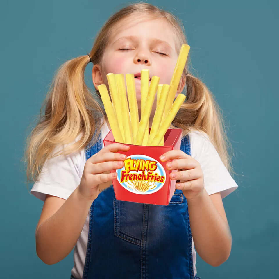 Børnespil Flying Fries - Interaktivt Sjovt Spil