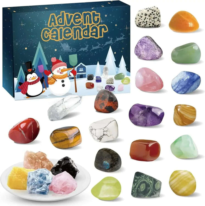 Børns Adventskalender med 24 Ædelsten