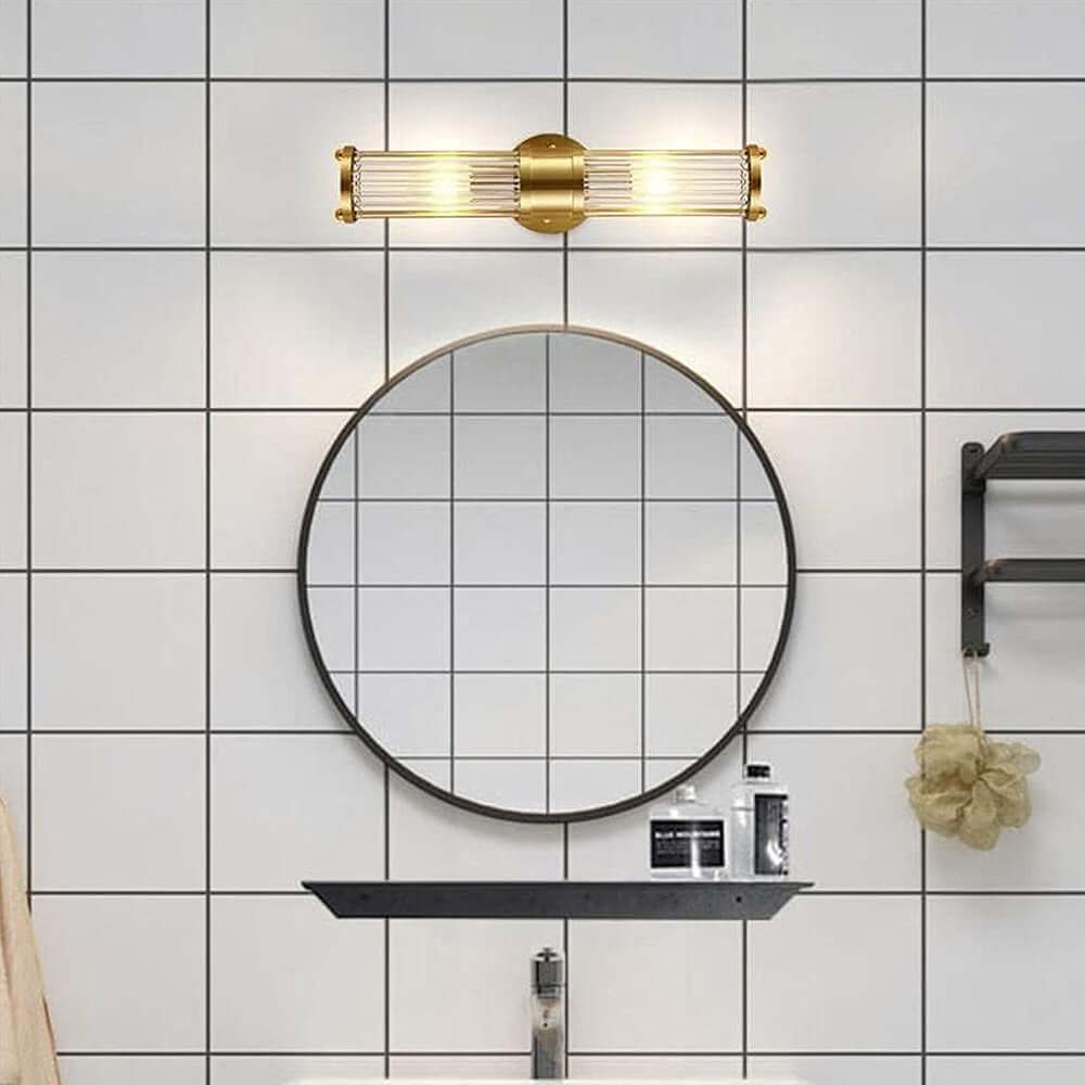 Gylden Væglampe Luksus Design til Badeværelset
