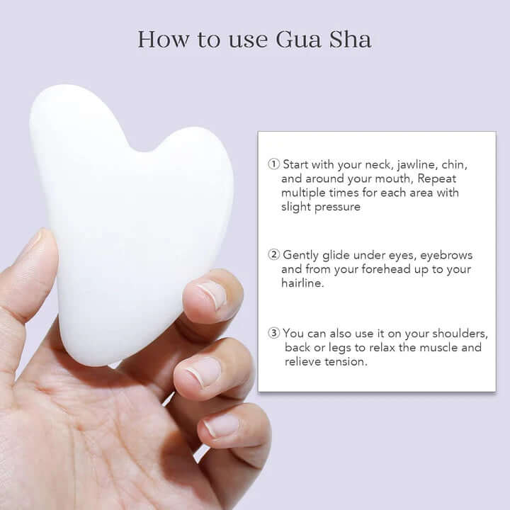 Ansigtsrulle & Gua Sha Sæt - For strålende hud