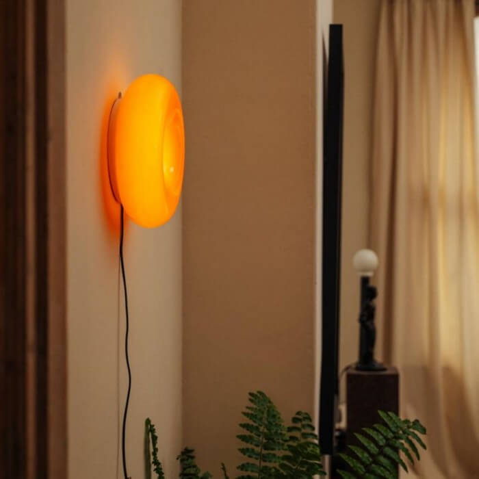 Dæmpbar Donut Væg- & Bordlampe