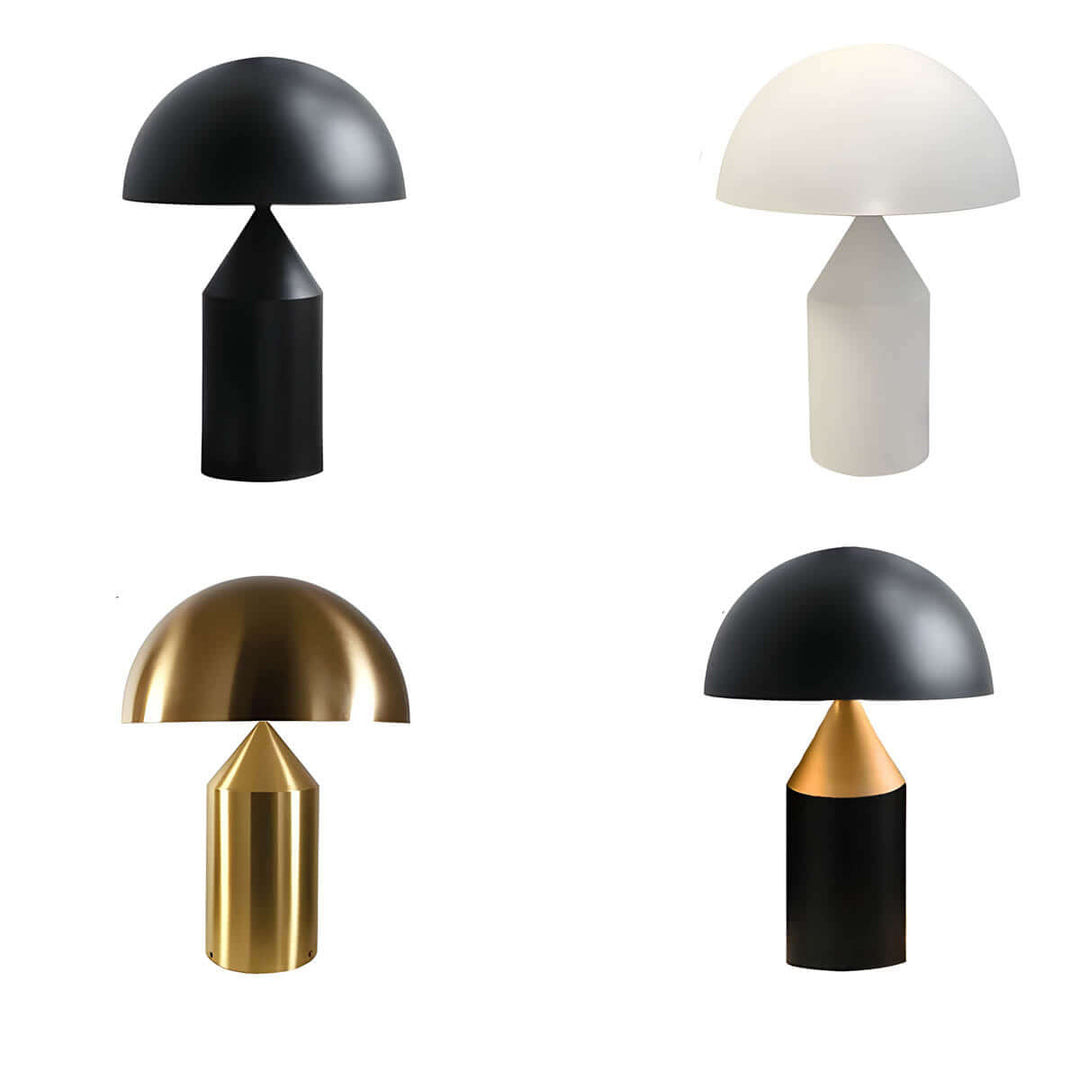 Vintage bordlampe med moderne flair