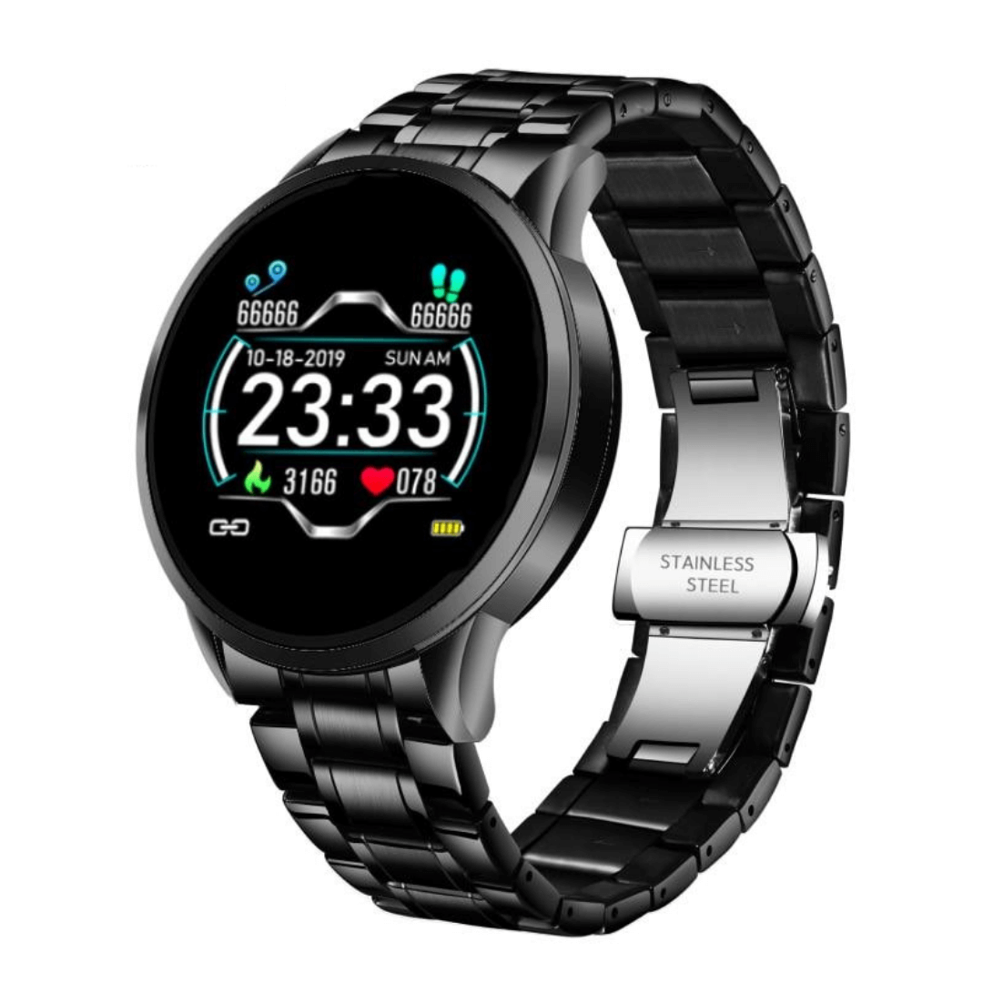 Klassisk Smartwatch med Fitness Tracker