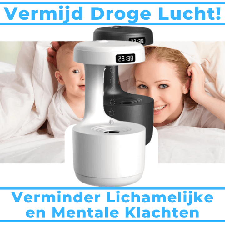 Magisk Vandfald Luftfugter, 800ml