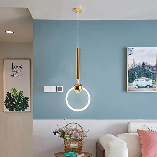 Minimalistisk LED Pendellampe til Hjemmet