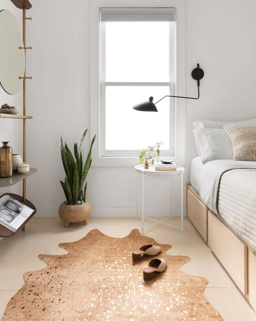Designer væglampe - Moderne metalbelysning