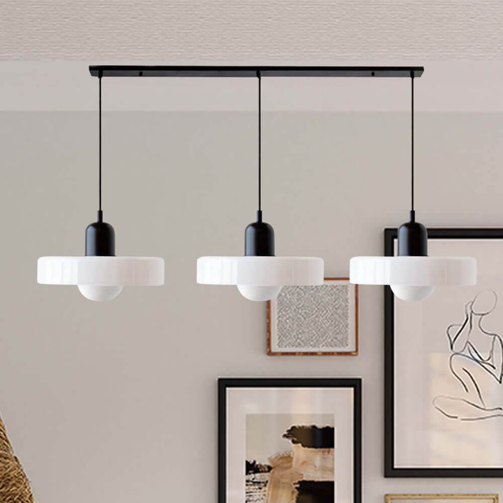 3-hovedet Bauhaus Pendellampe