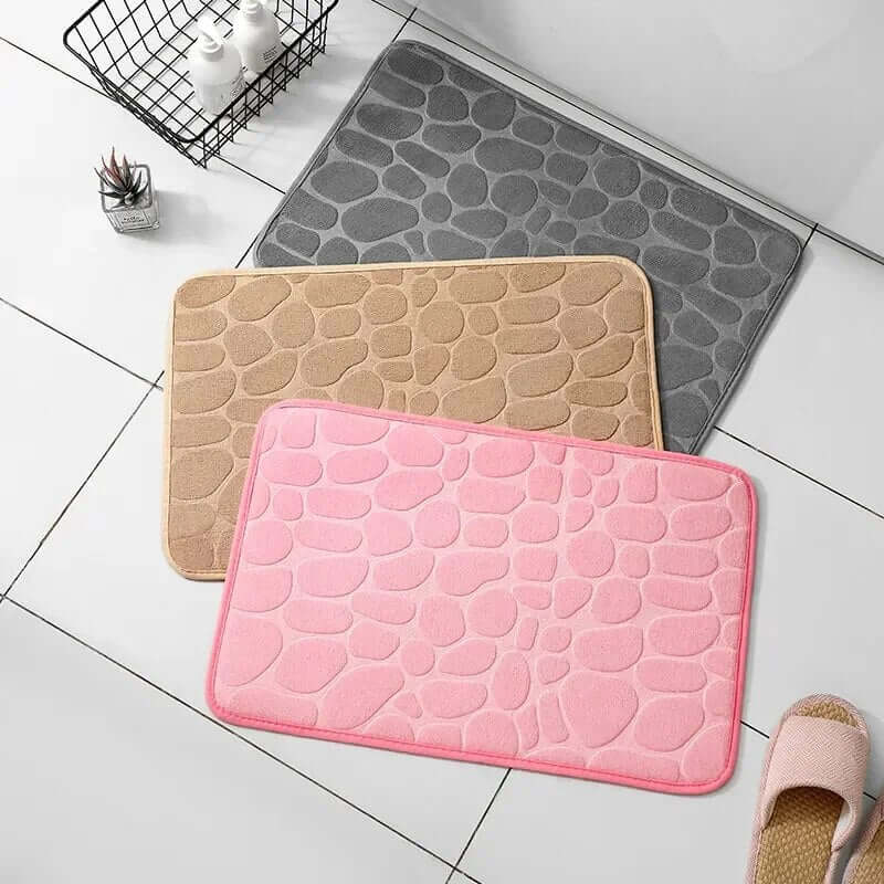 Skridsikker Memory Foam Bademåtte & Stuemåtte