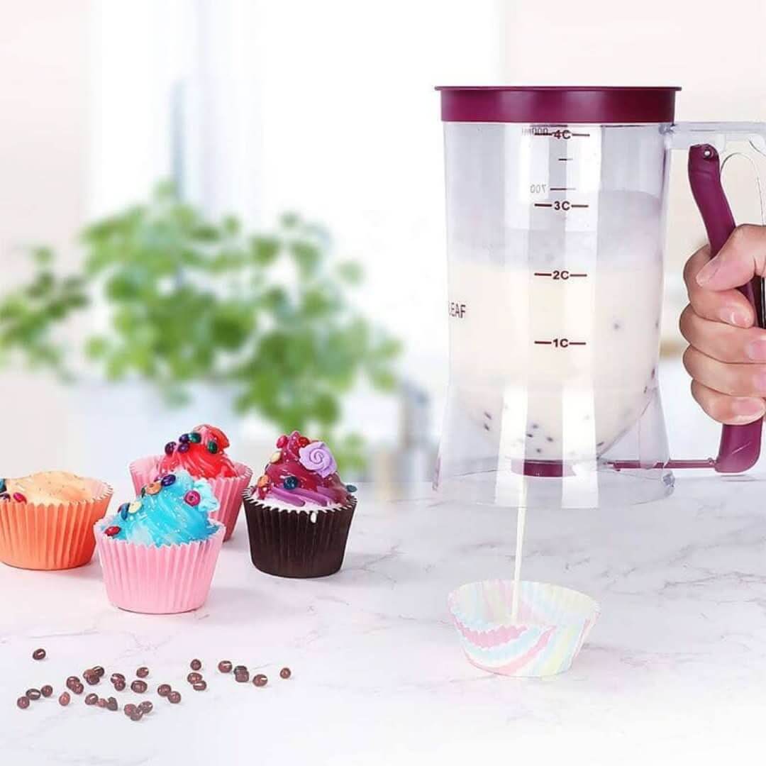 Dejdispenser 1L - Målebæger med dispenser
