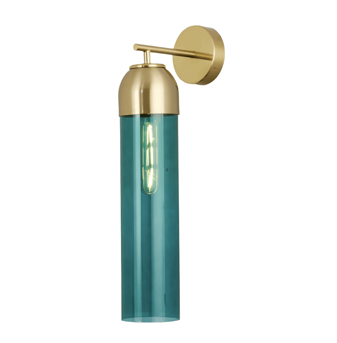 Elegant væglampe i kunstglas