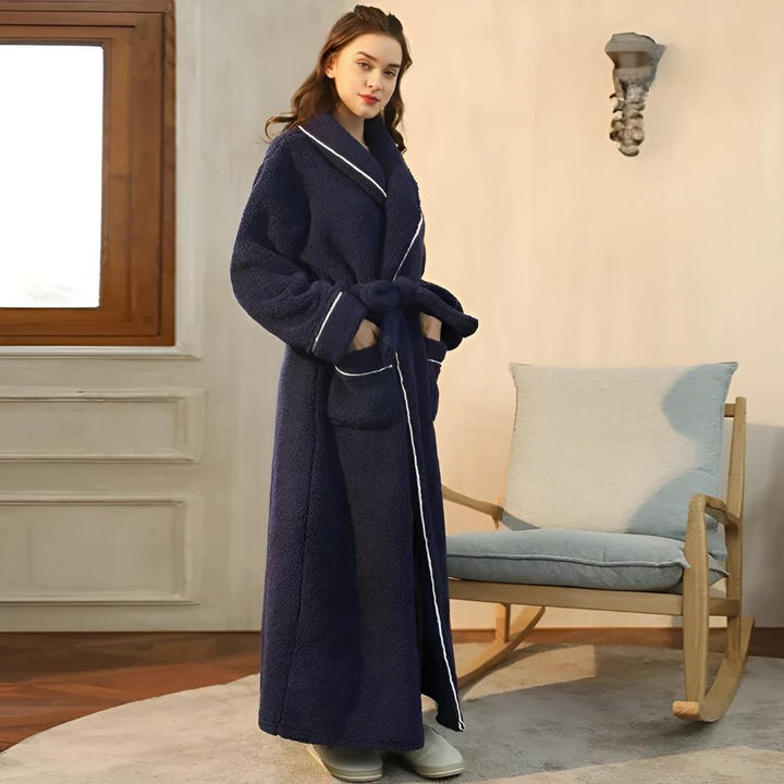 Den perfekte gave: unisex fleece badekåbe for hygge, varme og blød komfort til ham og hende.
