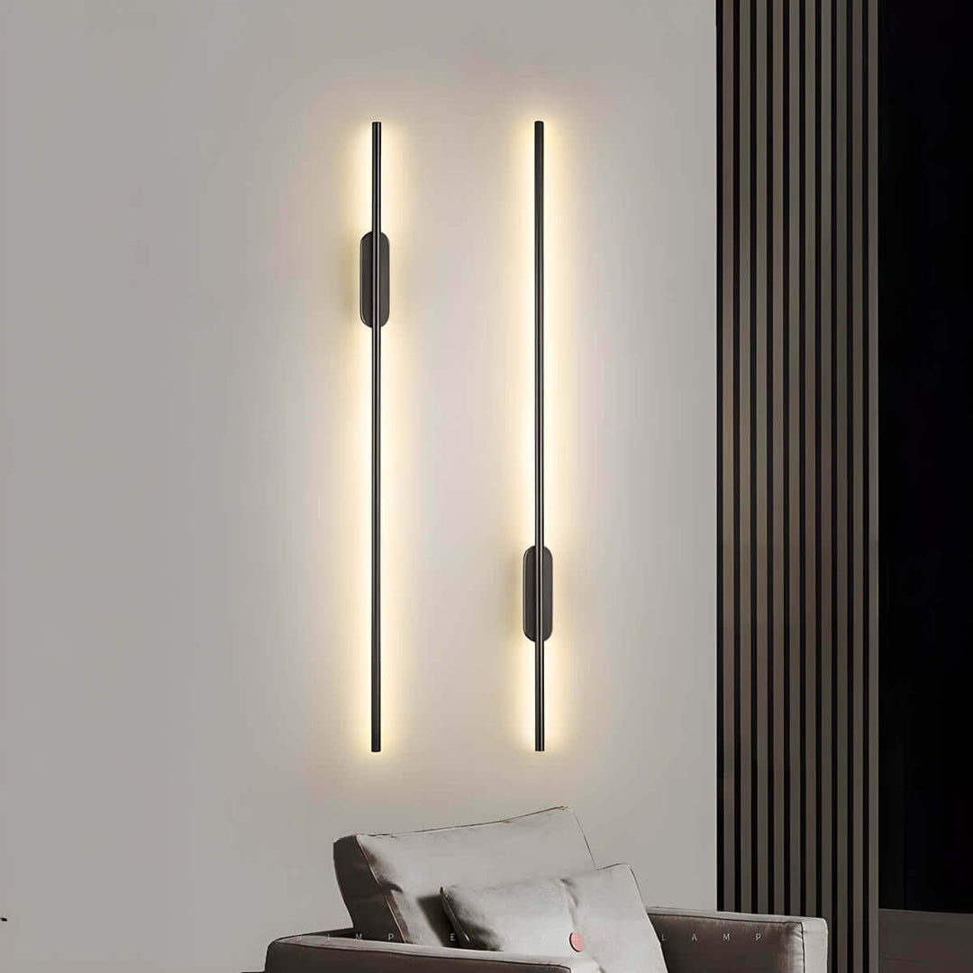 Moderne LED Væglampe med Stilfuld Stribe Design