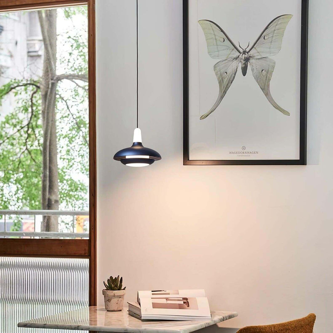 Moderne LED Pendel Lampe, Aluminium, 18cm