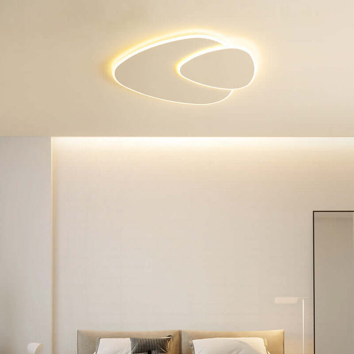Elliptisk LED Loftlampe - Modern Stil