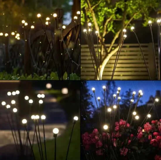LED Soldrevet Havelampe til Udendørs Brug