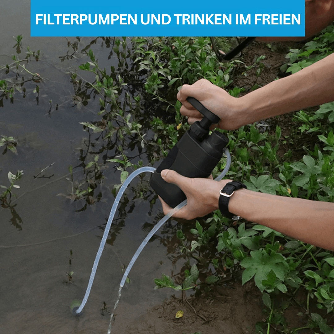 Bærbar Vandfilter til Udendørs & Campingbrug