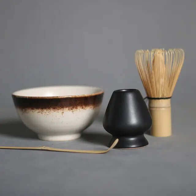 Matcha-sæt til traditionel teceremoni