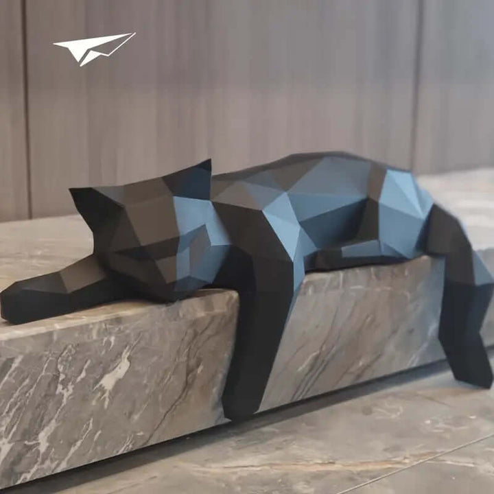 Moderne Kattefigur Luna - Skulptur Hjemmedekoration