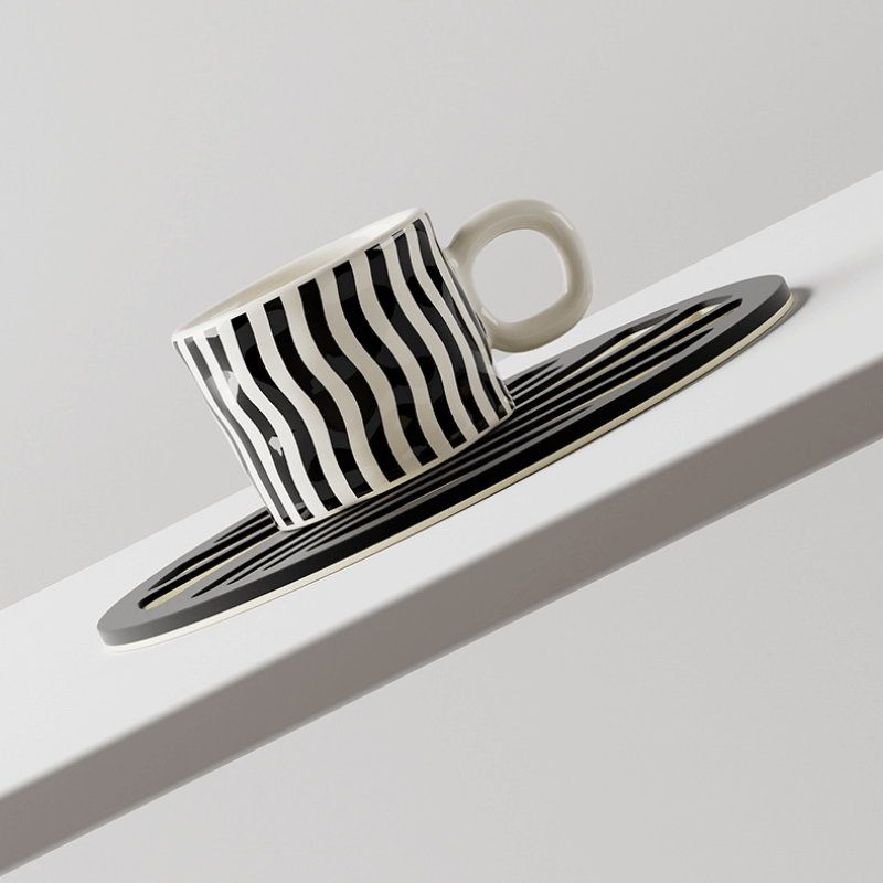 6 stk. varmeunderlag - moderne design