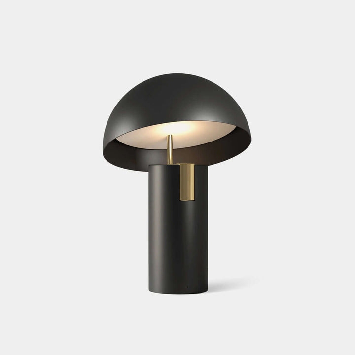 Moderne designer bordlampe med drejelige cylindre