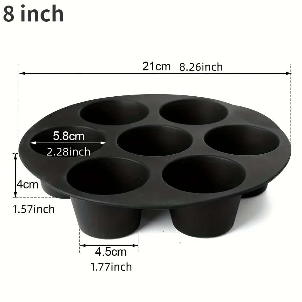 Silikone Muffinform Airfryer - Non-stick & Fleksibel