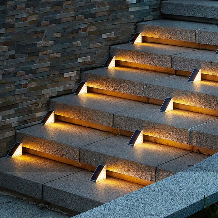 LED Solar Trappelys Udendørs Belysning