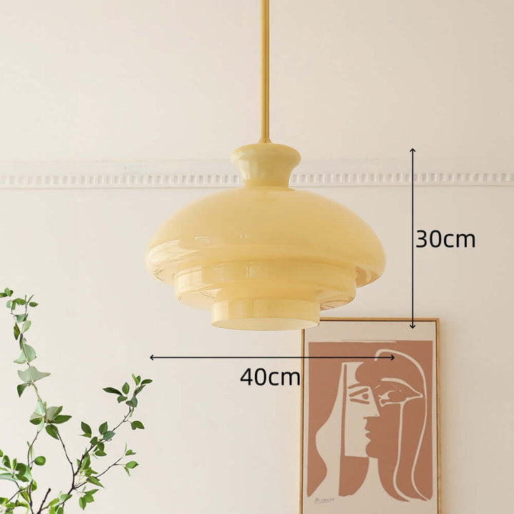 Cremegul Bauhaus Pendellampe Glas
