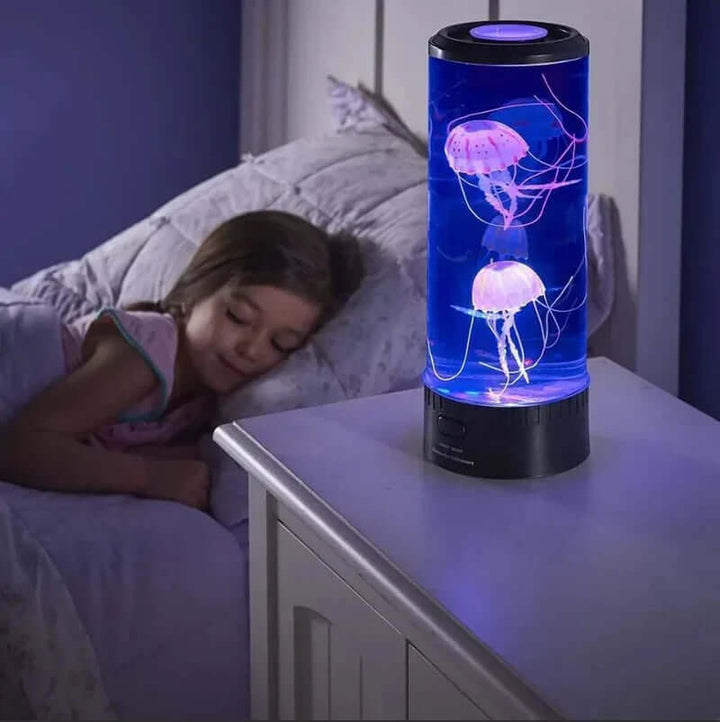 LED Vandmands Lava Lampe - Stemningslys