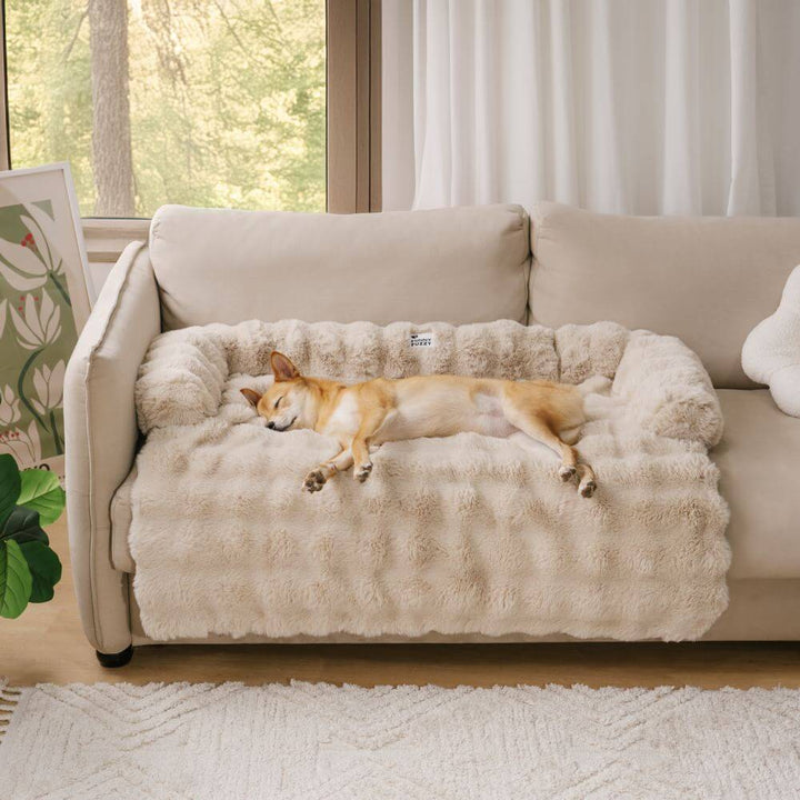 Hundesofa Beskyttelsestæppe – Deluxe Plys Seng