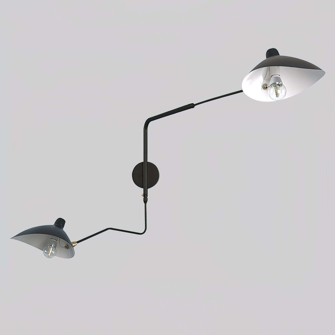 Designer væglampe - Moderne metalbelysning