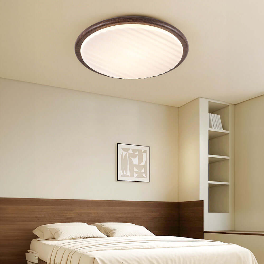 LED Loft Trælook Loftlampe til Soveværelse