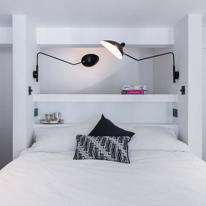 Designer væglampe - Moderne metalbelysning