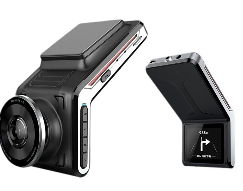4K Dashcam foran og bag med nattesyn og 24-timers parkeringstilstand
