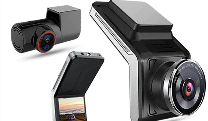 4K Dashcam foran og bag med nattesyn og 24-timers parkeringstilstand