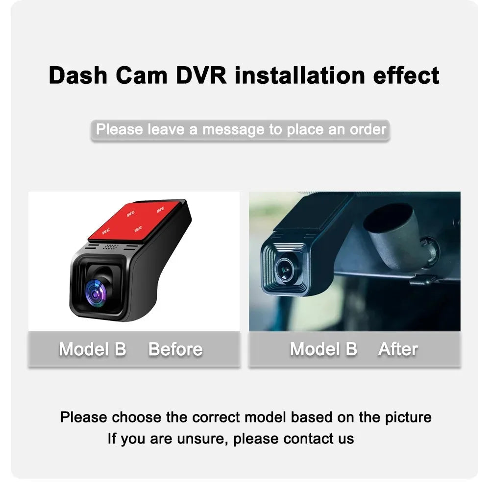 Avanceret 4K dashcam med loop optagelse, parkeringsmodus og GPS. Essentialt bil tilbehør.