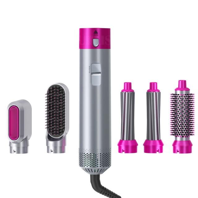 Skab salonværdige frisurer med denne 5-i-1 multistyler. Et must-have til hurtig og effektiv hårpleje.