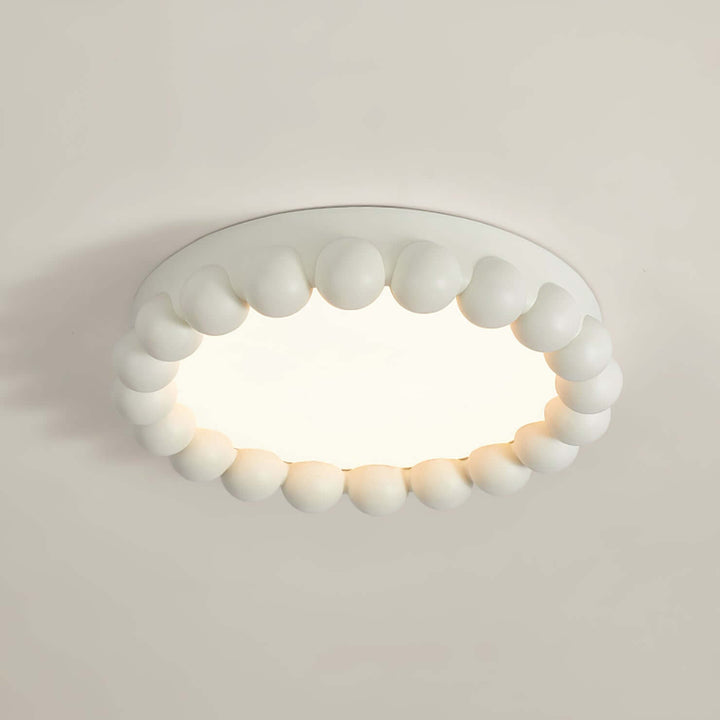 Moderne loftslampe i harpiks og akryl