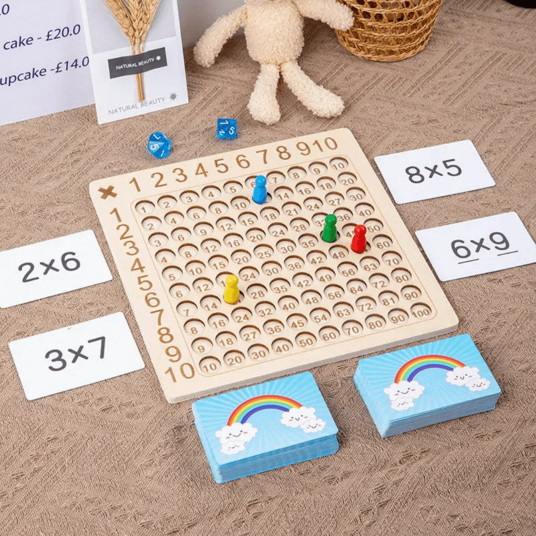 Børns Multiplikationsspil - Tal-Eventyr