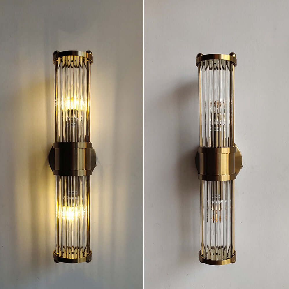 Gylden Væglampe Luksus Design til Badeværelset