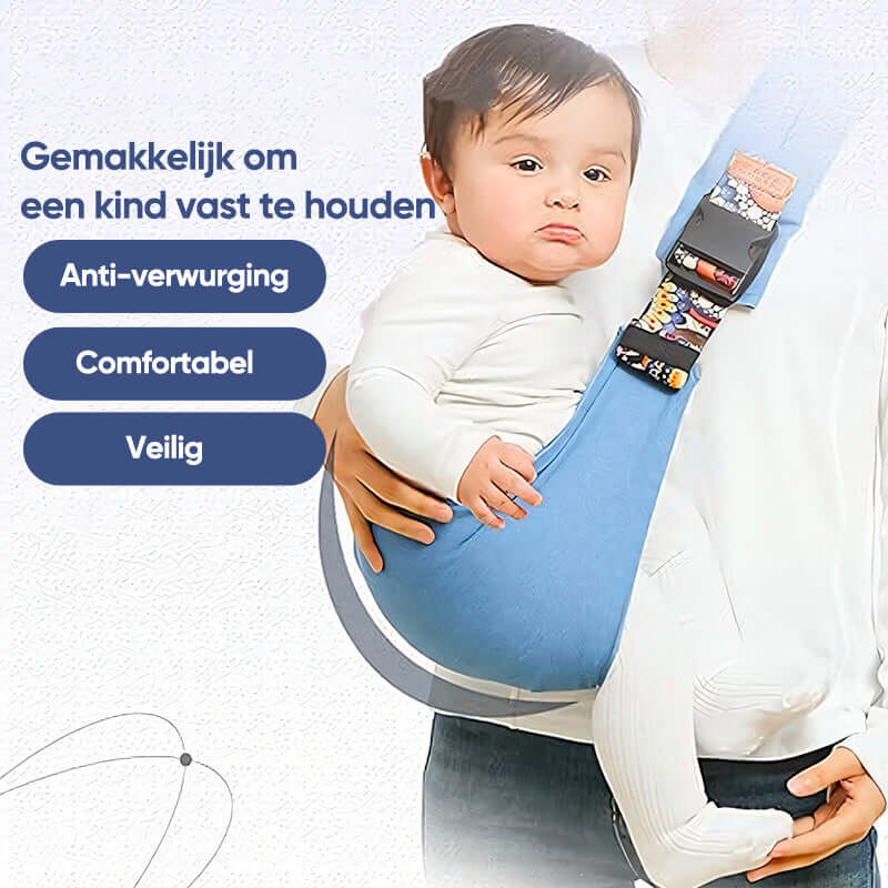 Ergonomisk Bæresele med Justerbare Remme