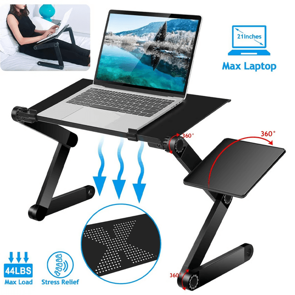 Ergonomisk Bærbar Stander 360° Drejbar - FlexStand