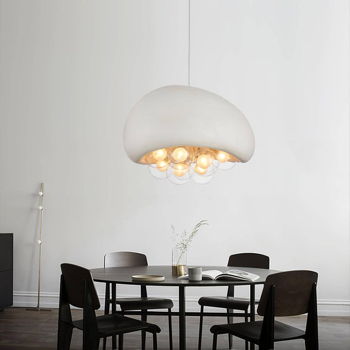 Moderne pendellampe med boble-design