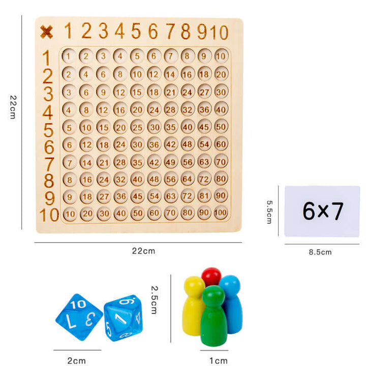 Børns Multiplikationsspil - Tal-Eventyr