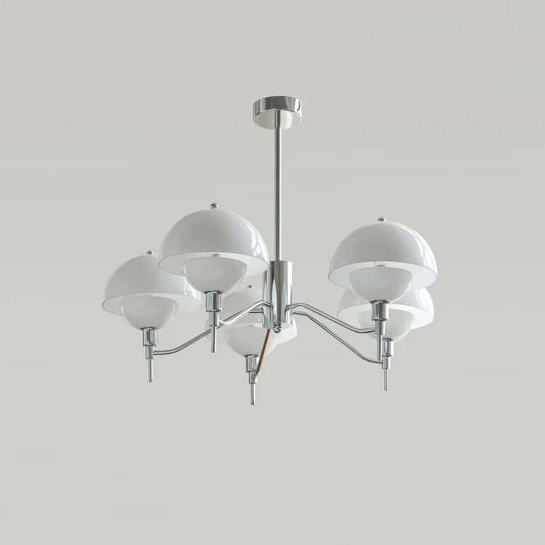 Elegant Cremefarvet Boble Lysekrone