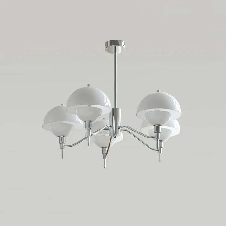 Elegant Cremefarvet Boble Lysekrone